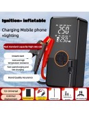 Преносим стартер компресор LED лампа 4в1 помпене 150 PSI